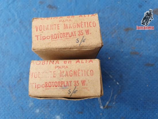 Bobina nueva a estrenar, es recambio nuevo de la industria a