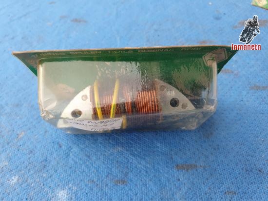 Bobina para las Montesa Brio y Comando que figuran en la eti