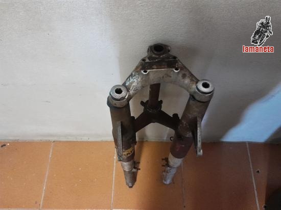 horquilla original de 31, 5 mm para ducati mono . completa y