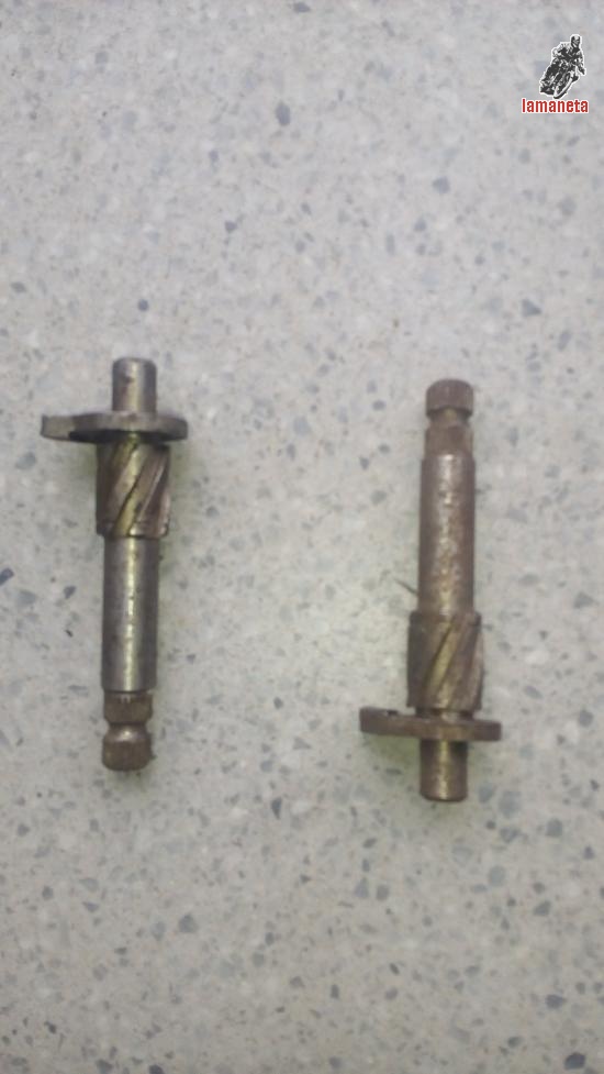 Ejes de arranque Montesa Cota antiguas segmentos de Montesa