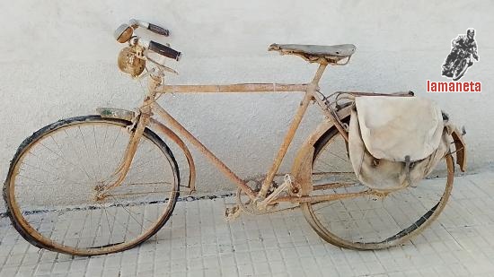 Bicicleta antigua para recambios