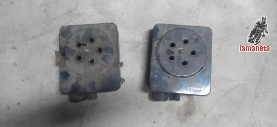 De Ducati 250 - 350 tapas caja herramientas metálicas y