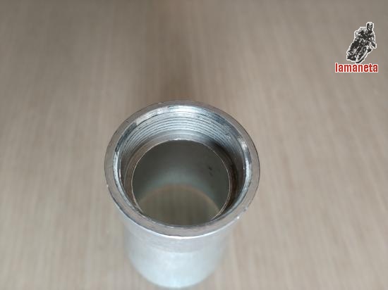Trompeta de carburador Nueva de aluminio Mide 66 mm de largo