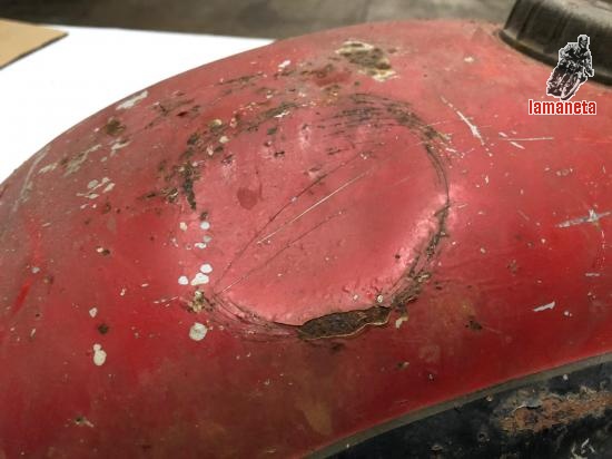 Deposito Ossa 125 B. Para repasar, bollo y oxidos. Tal y com