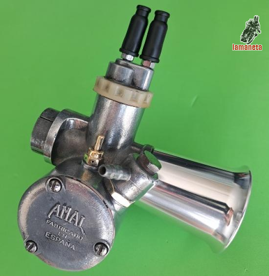 Carburador AMAL 375  - 20, restaurado a nuevo.  Piezas nueva