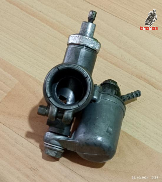 carburador dellorto 24mm taza inclinada, 80 euros, falta una