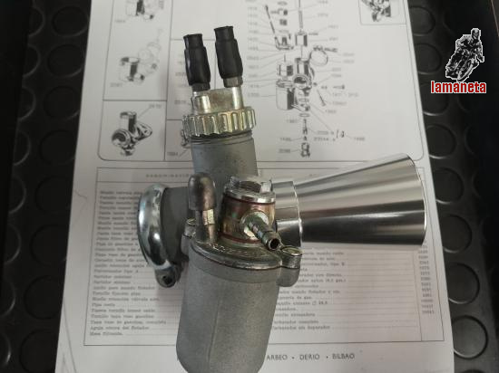 dellorto ub 24 bs2 , 100 original y recien restaurado a nue