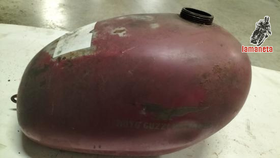 Deposito gasolina para Moto Guzzi 49. 