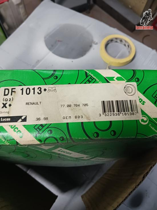 Discos de frenos nuevos para Renault 4 L  R5 con RF 77007047