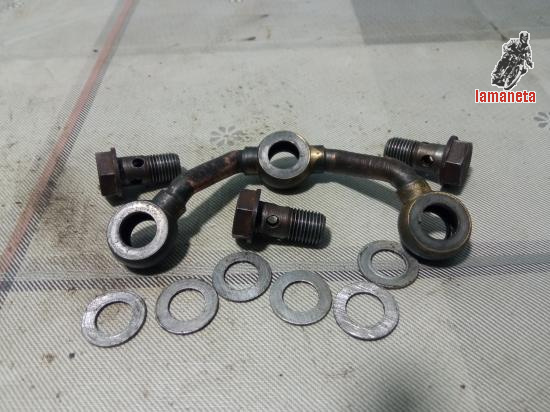 Tubo Drenaje Aceite Culata, completo con tornillos y arandel