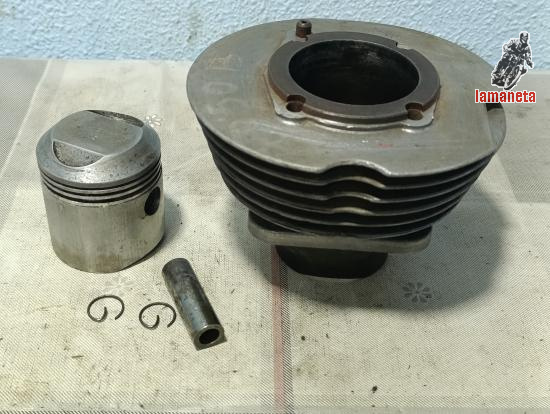 Cilindro Y Piston usados a 63mm. Todas las aletas en buen es