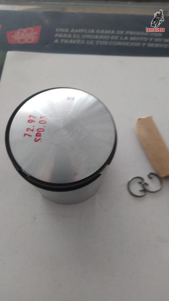 Piston MAHLE para Bultaco Pursang 250 a 73 mm   tambiem tene