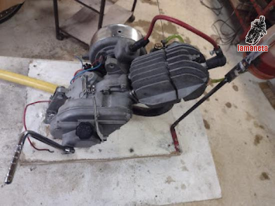Motor de Guzzi 65, esta revisado con rodamientos nuevos etc