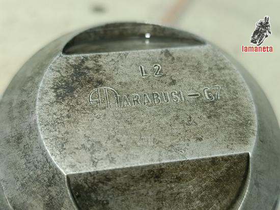 Piston nuevo Ducati 200 TS. Tarabusi 67mm, antiguo stock, ti