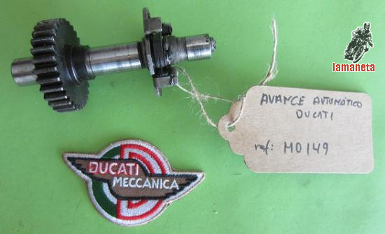 Avance automatico ducati monocilindrica con eje y pinon. du