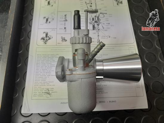 vendo carburador dellorto ubf 22 bs original y recien restau