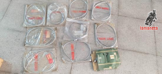 Cables y fundas cuenta km nuevo   Lambretta   consultar tamb