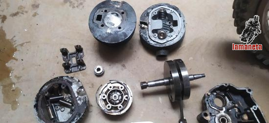 Despiece motor MV 150 Sella 4 tiempos  consultar pieza y pre