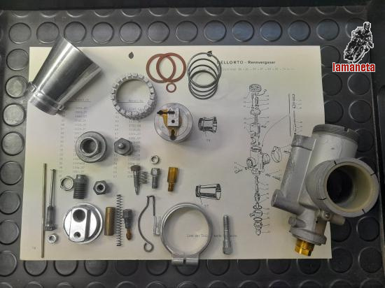 vendo carburador dellorto ssi 29 d con cuba de 20 grados par