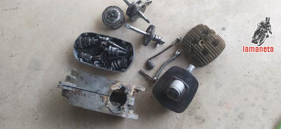 Despiece motor completo de Ossa 160 consultar piezas y prec