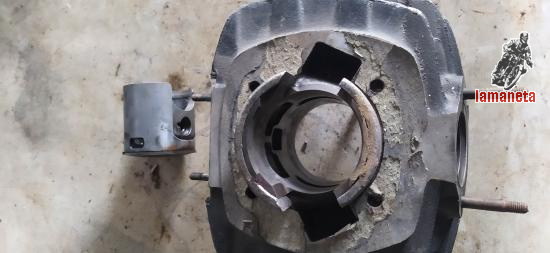 Cilindro y piston Montesa Capta 250 VB tambien tenemos mas