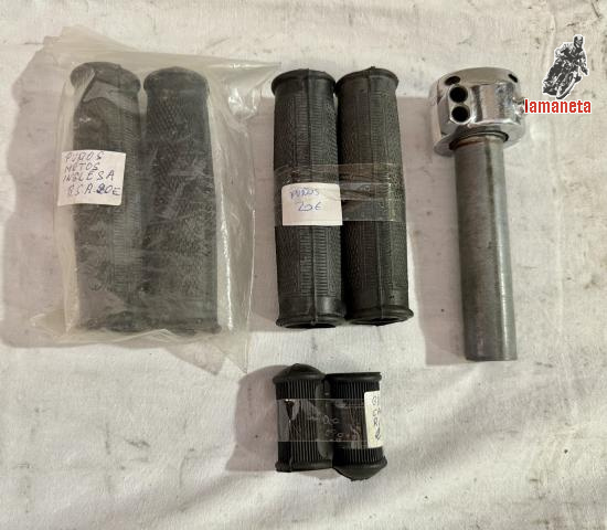 punos de goma moto inglesa y mas modelos 20 cada uno