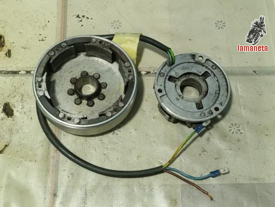 Alternador, rotor y estator Motoplat Ducati 250 Mototrans Ca