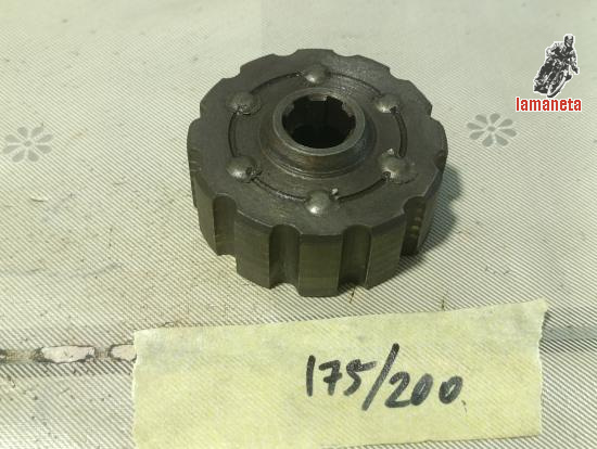 Tambor embrague, roscas en buen estado.  Ducati 175, 200, 25