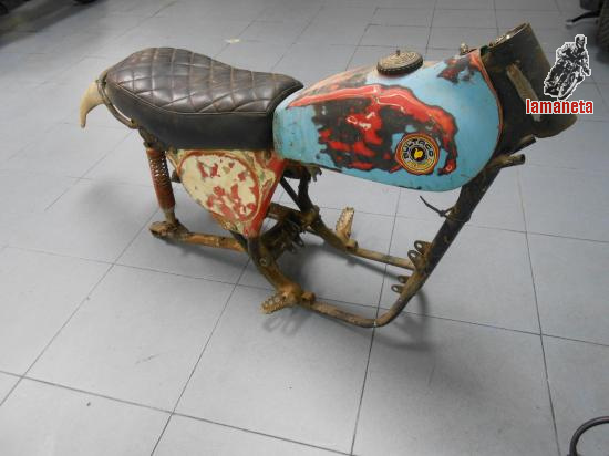 Bastidorchasis Bultaco Pursang MK5 125 modelo 89 , con depos