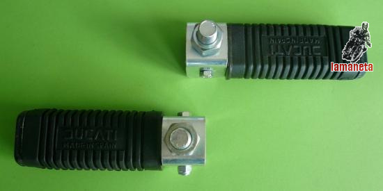 Estriberas rectangulares ducati. Ducati strada, ducati scram