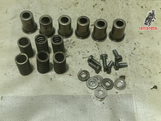 Conjunto muelles y dedales de embrague con tornillos y arand