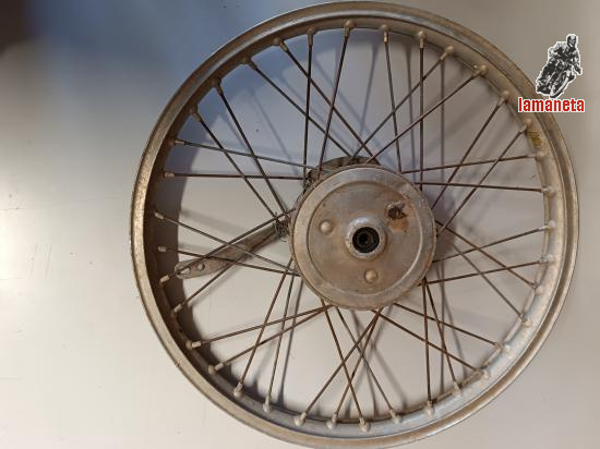 Rueda delantera derbi Gran Sport Akront , tambor con portaza