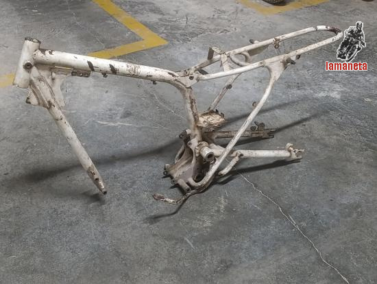 Chasis, basculante y pedal de freno Ducati 200, 250 TS y Del