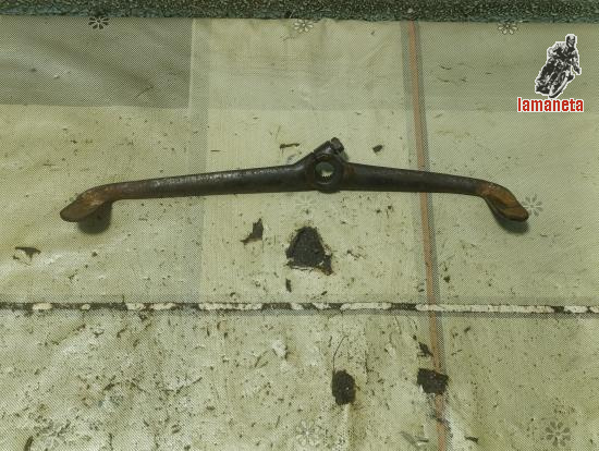 Palanca cambio Ducati. Como se ve en las fotos es necesario 