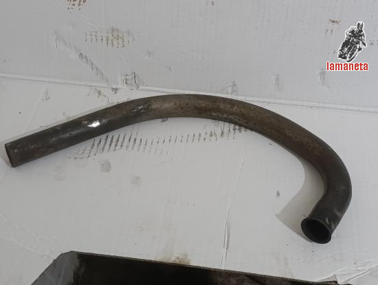 Codo de escape Ducati 125 160 TS Sport.  Usado, con suciedad