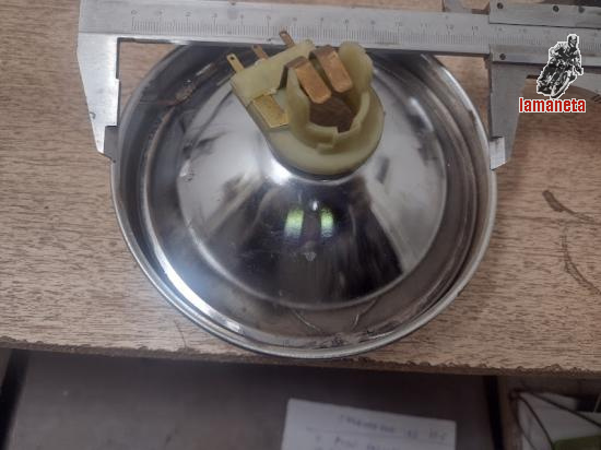 Cerquillo mas Optica mas portalamparas de Moto Clasica , pre