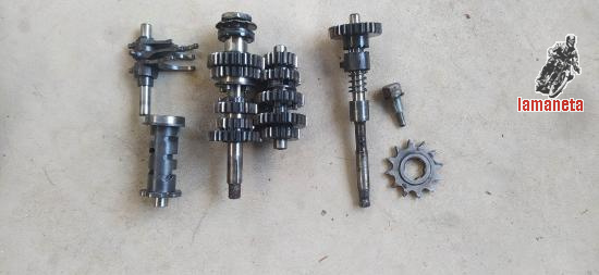 Caja cambios Bultaco Pursang 250 MK 5 tambien tenemos carte
