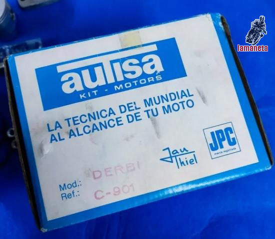 Kit de cilindro para Derbi Antorcha. Incluye piston, segment