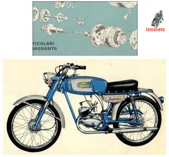 Se vende tren fijo de Ducati 48  3 velocidades. Bultaco Chis