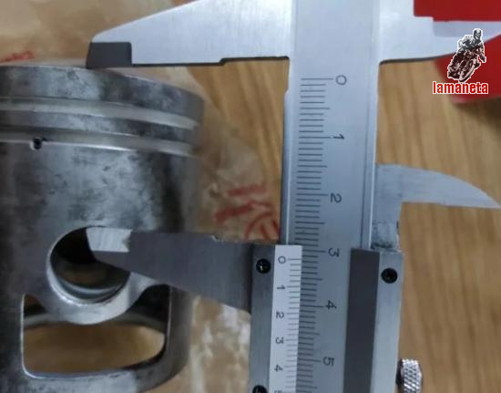 Piston Tarabusi para Lambretta 3 serie. Diametro 58mm BULON