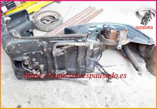 Chasis de Vespa Cosa 200 de segunda mano, no tiene documenta