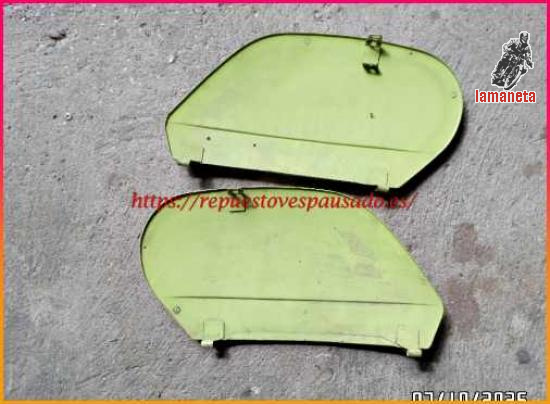 Juego de tapas laterales para Vespa PK XL. tanto la puerta d