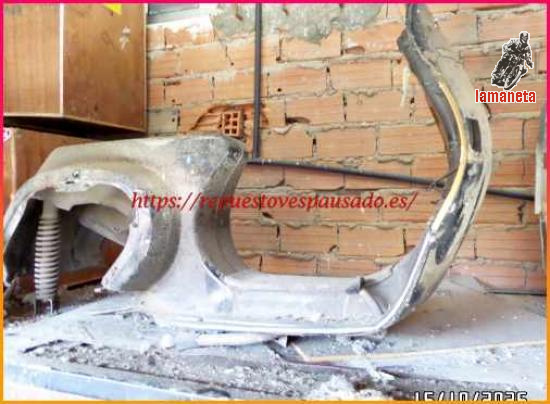 Chasis para Vespa PK S de segunda mano, no tiene documentaci